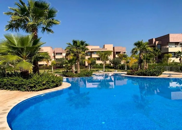 Appartement Prestigia Golf City Marrakech - Porte Agate - Gated Community Rez-De-Jardin