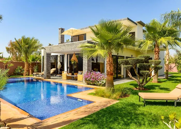 La Villa Alia Avec Piscine A 20 Min Marrakech