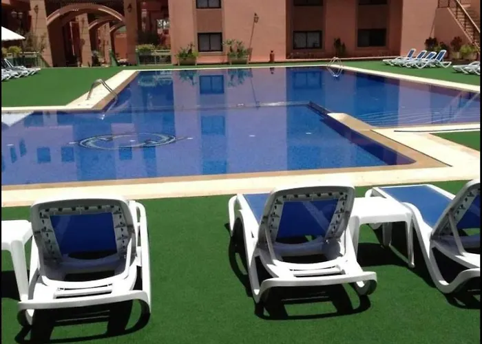 Riad Arfoud Appartement Haut Standing 3 Chambres Avec Piscine A Gueliz Nord