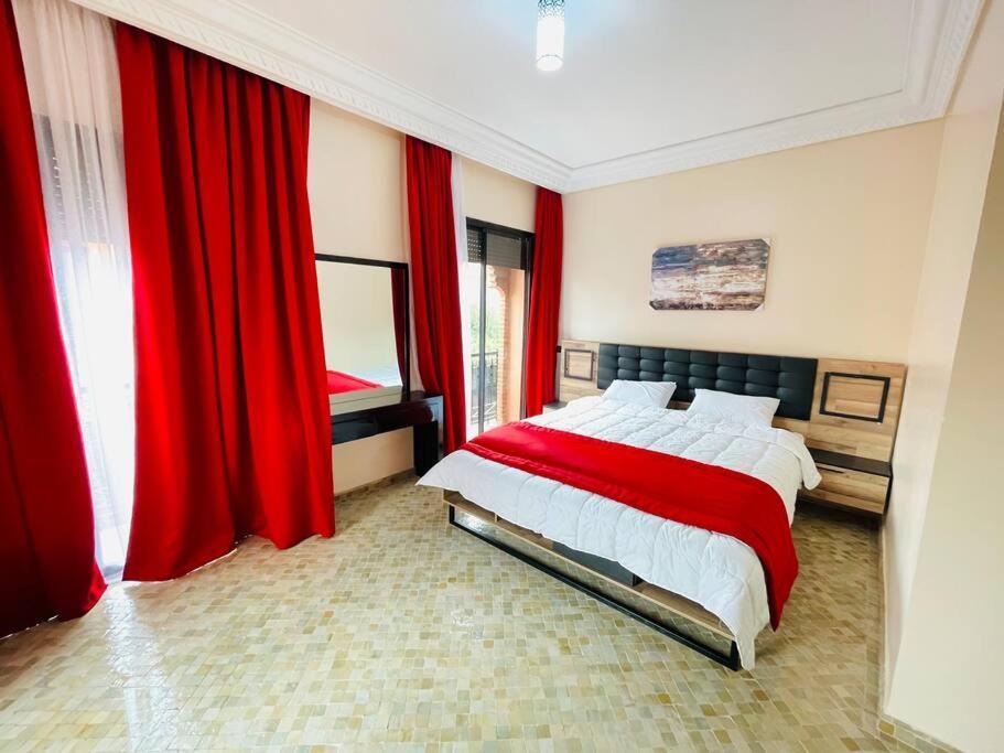Lina 4 Chambres Piscine Pousada Marraquexe