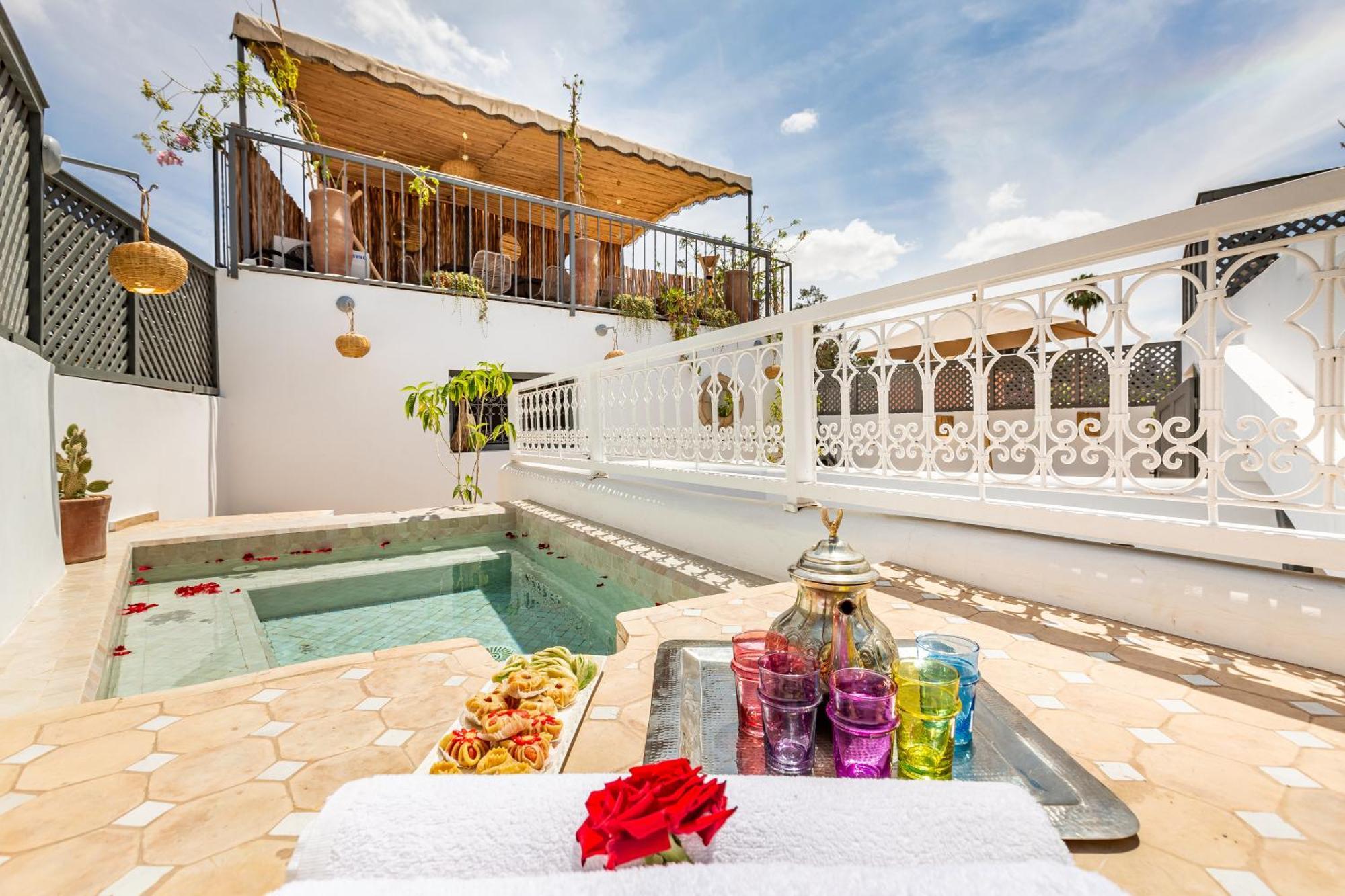 Belvi - Breakfast - 10mn Jemaa El Fnaa-pool Riad