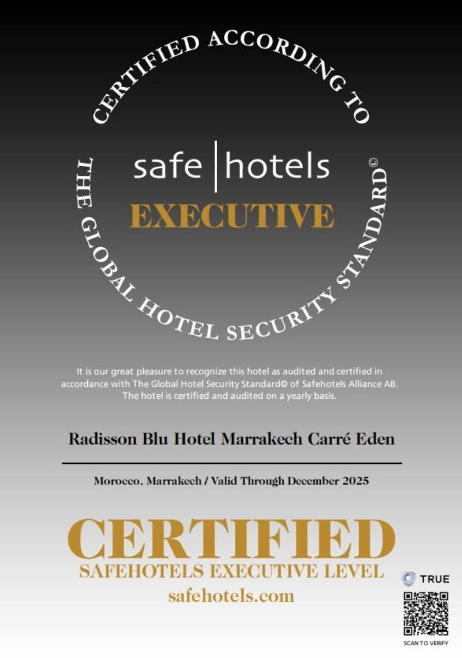Hotel Radisson Blu Marrakech, Carre Eden 5*