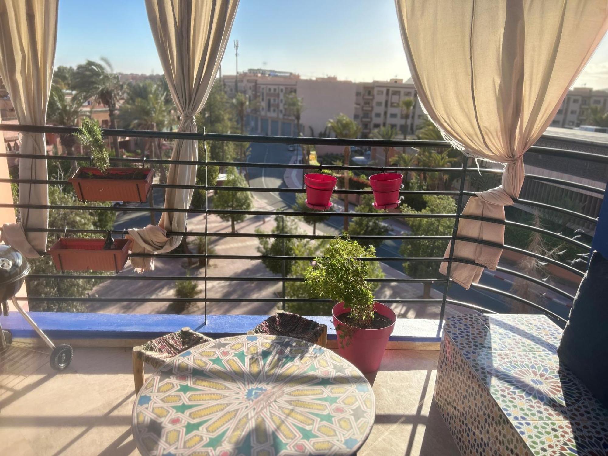 Apartment Sejour Lumineux Confort Et Design Marrakesh