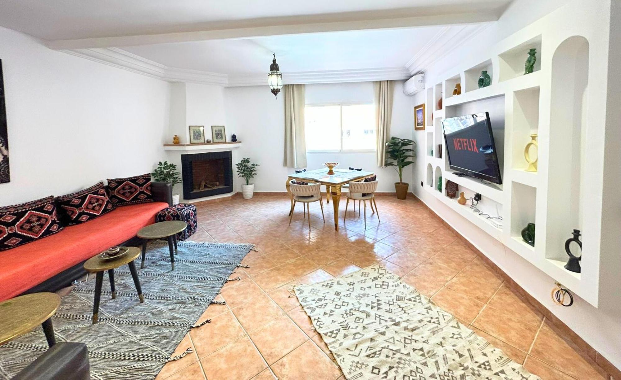Apartment Perle Au Coeur De Gueliz Avec Piscine Et 100m2 Marrakesh