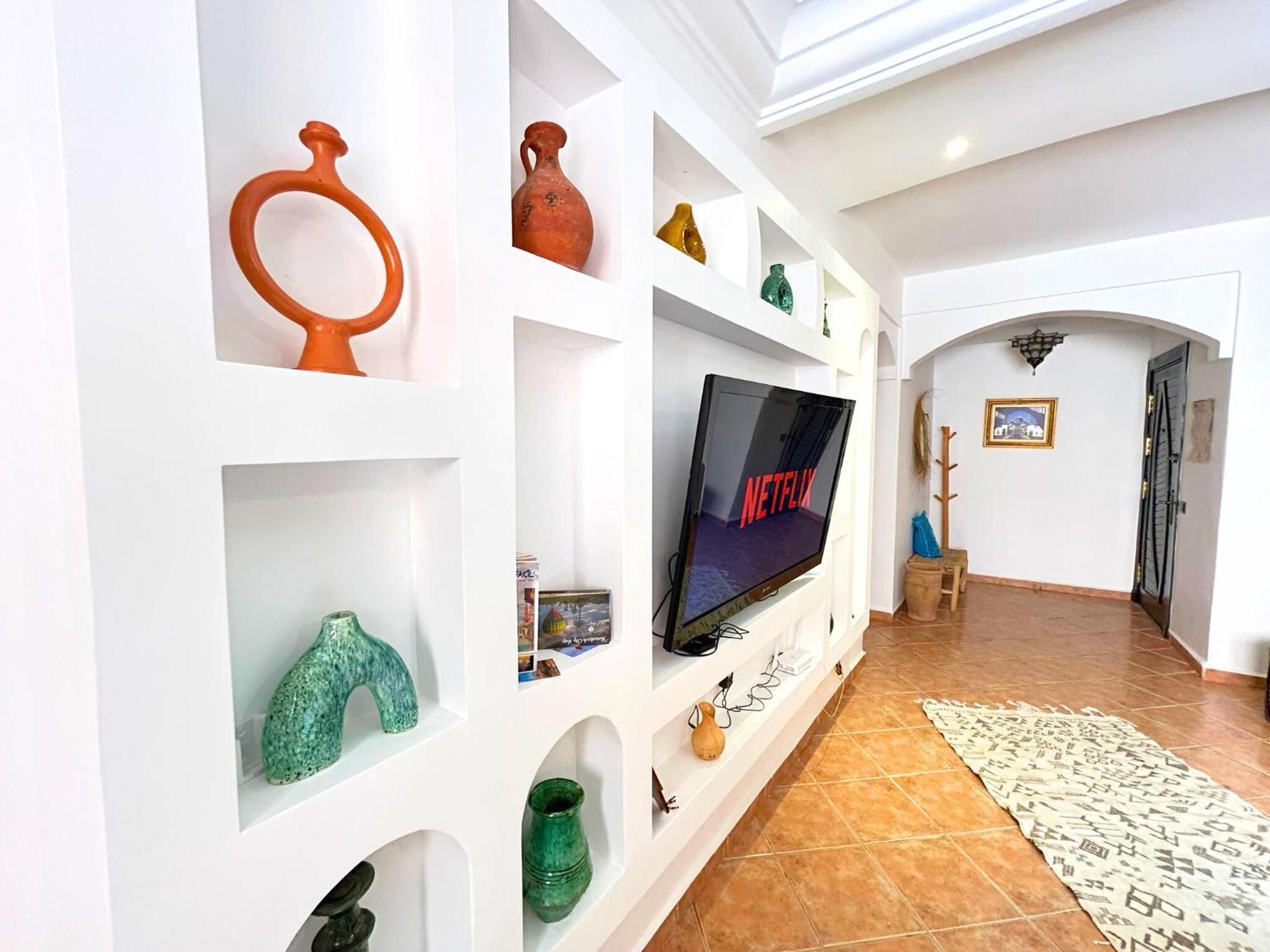 Apartment Perle Au Coeur De Gueliz Avec Piscine Et 100m2 *