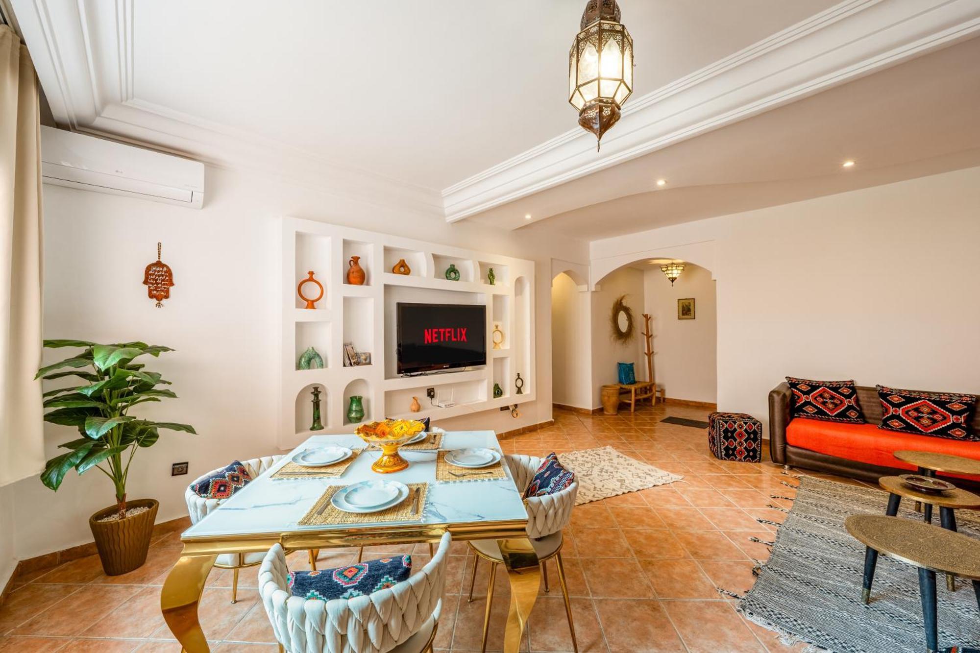 Perle Au Coeur De Gueliz Avec Piscine Et 100m2 * Marrakesh