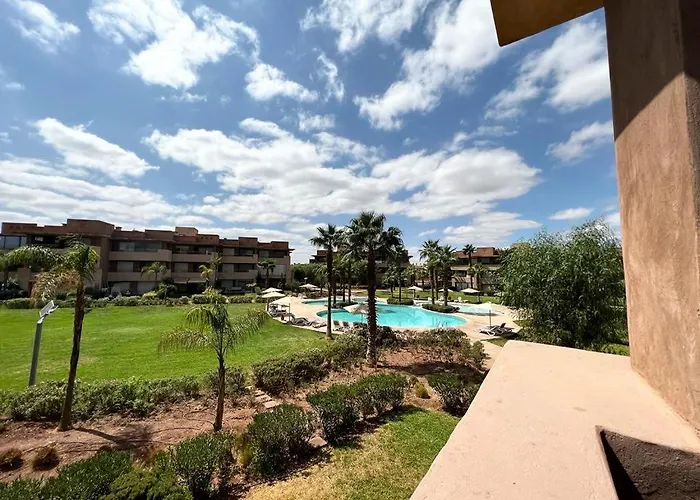 Appartement De Luxe 2 Chambres Prestigia Marrakech - Piscine