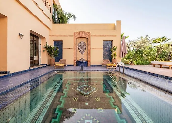 Villa May Sur Le Golf De La Palmeraie With Cooker And Butler Included