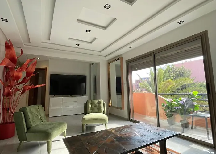Bel Appartement Hivernage-Gueliz 2 Chambres
