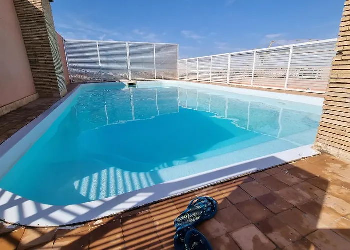 Superbe Appart Marrakech 2 Chambres Avec Piscine, En Plein Centre A 3Min De Guelliz, De La Gare