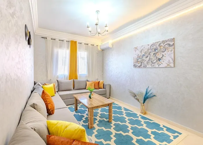 Appartement Turquoise A Marrakech - Elegant & Cosy