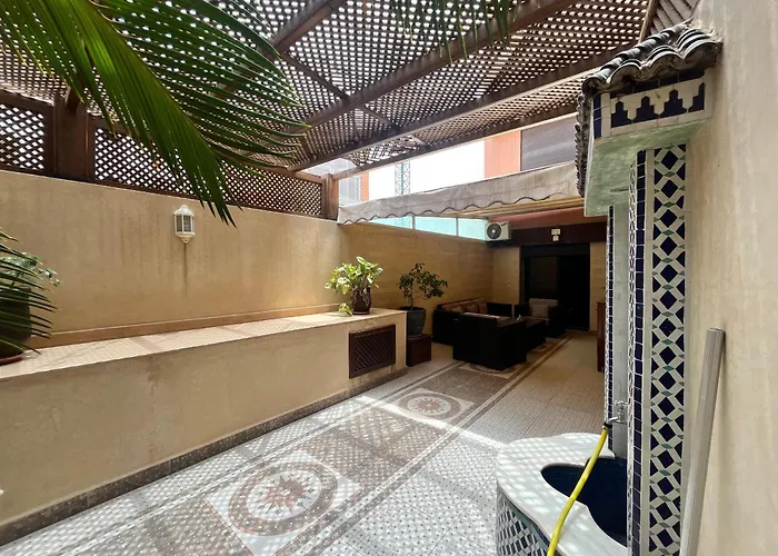 Gueliz, Majorelle, Beautiful Apartment With Large Terrace
