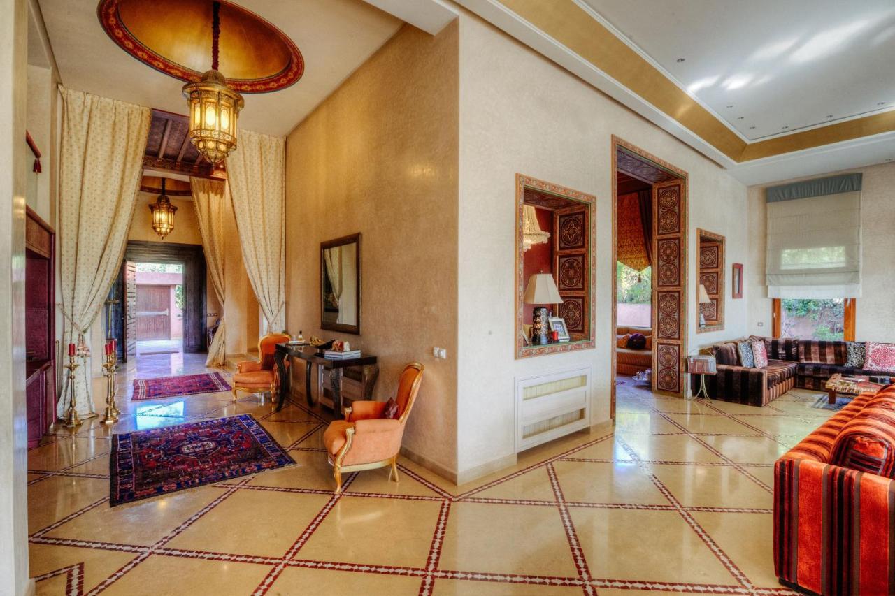 Villa Meziane Avec Piscine Privée En Première Ligne Du Golf D'amelkis Marrakesh
