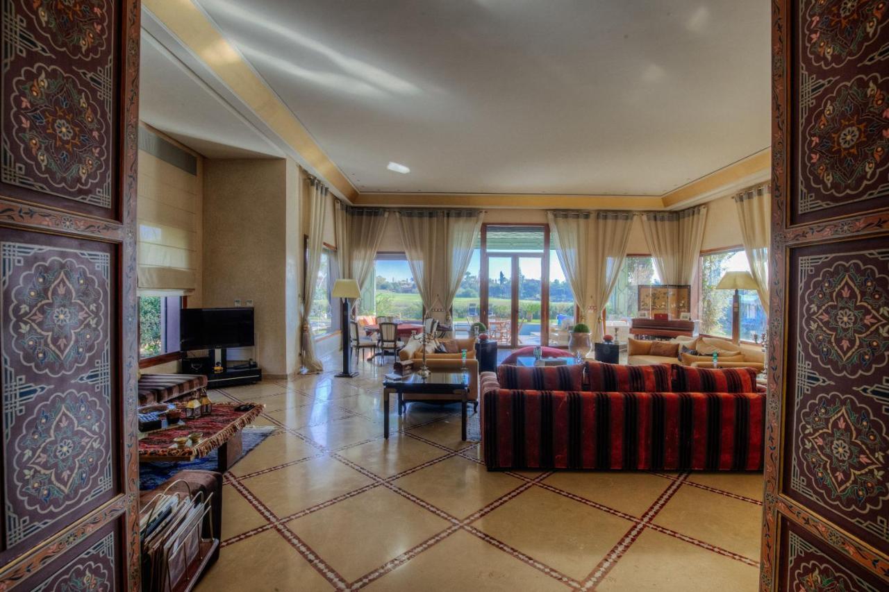 Villa Meziane Avec Piscine Privée En Première Ligne Du Golf D'amelkis Marrakesh