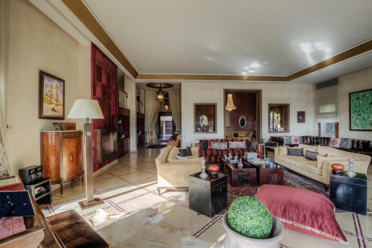 Villa Meziane Avec Piscine Privée En Première Ligne Du Golf D'amelkis Marrakesh