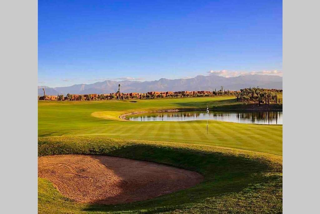 Beautiful View On Atlas Mountains Marrakesh