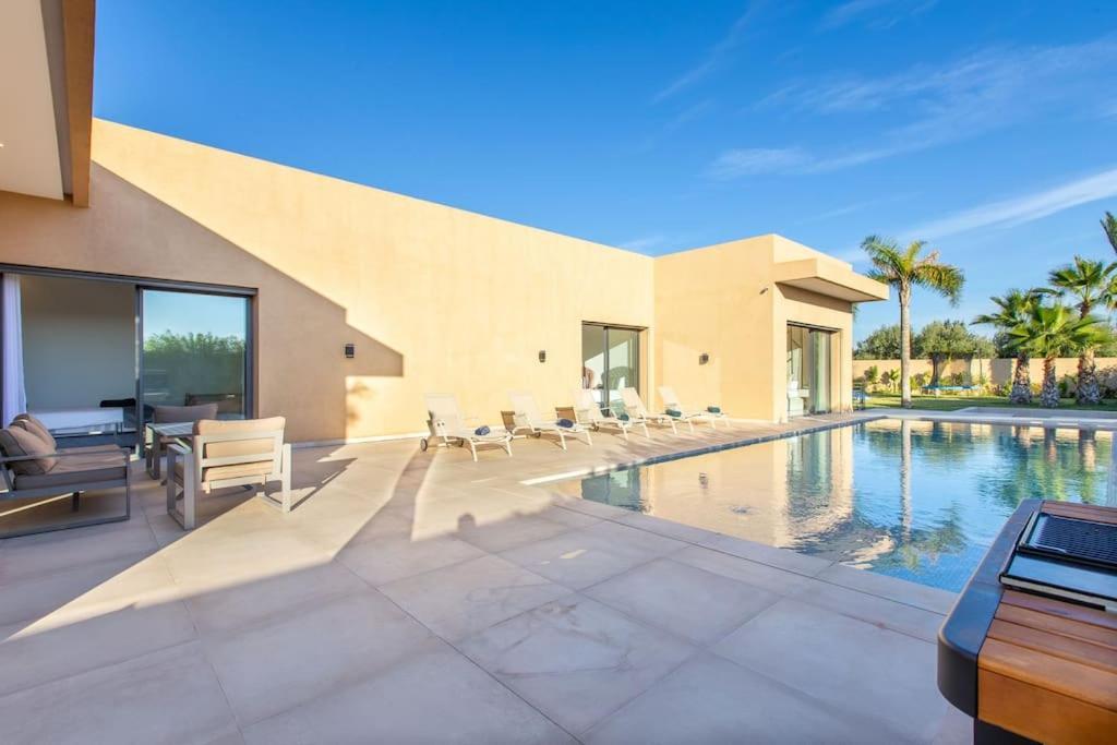 Villa Hawai, Ss Vis A Vis Avec Espace De Sport , Piscine Chauffee Marrakesh