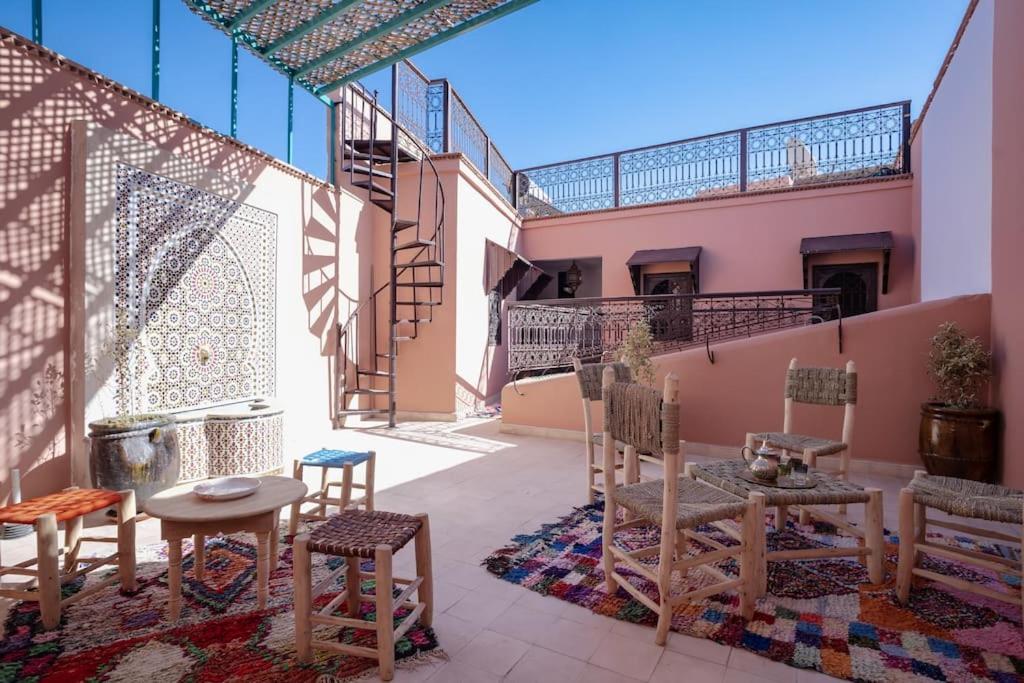 Paisible Privatif Au Coeur De Marrakech Marraquexe