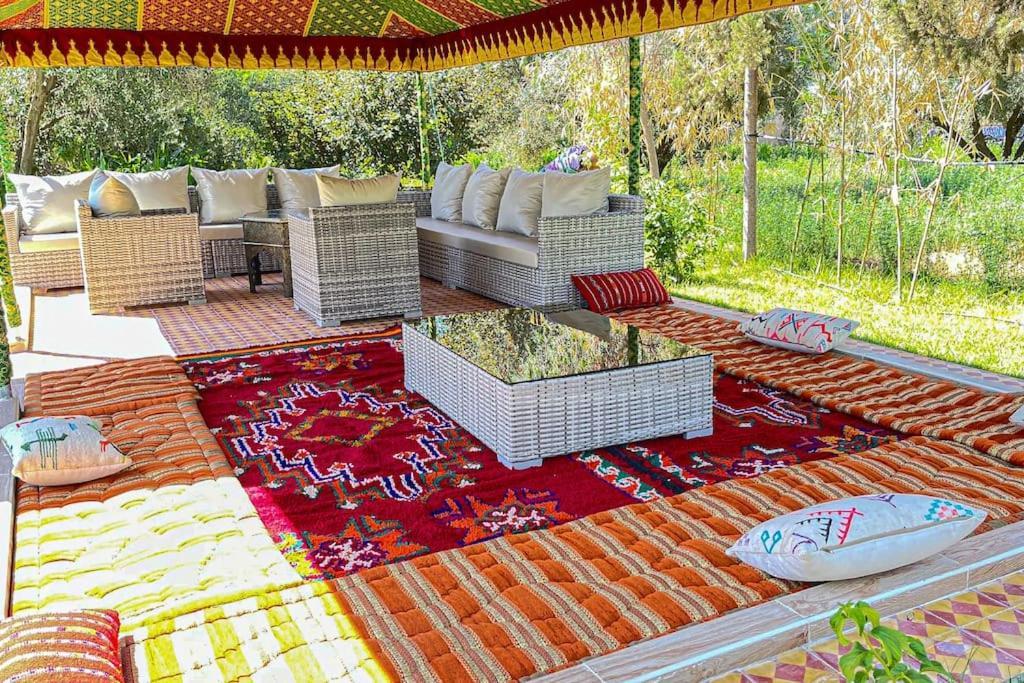 Villa Ferme De Avec Grande A Marrakech Marrakesh