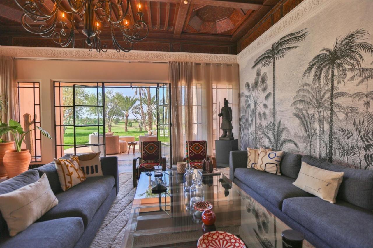 Sur Le Golf De La Palmeraie With Cooker And Butler Included Villa Marrakesh