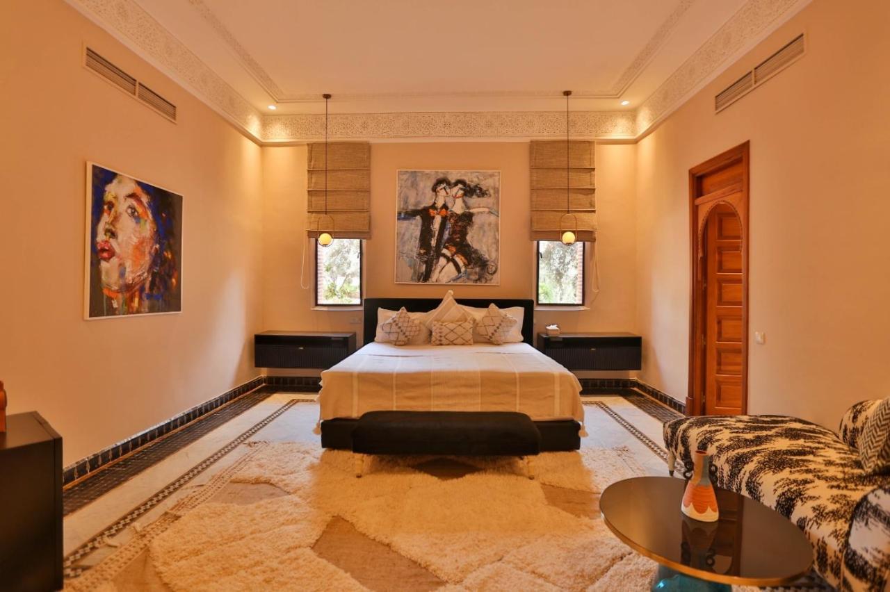 Villa Sur Le Golf De La Palmeraie With Cooker And Butler Included Marrakesh