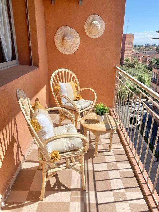 Bel Wifi Balcon Et Parking Marrakech Centre Marrakesh
