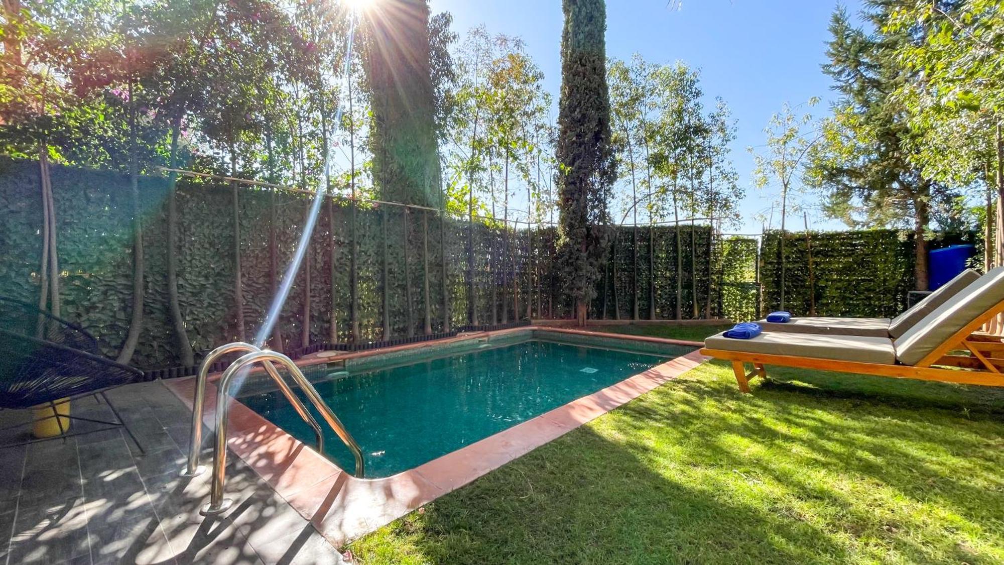 Atlas Piscine Chauffee A Marrakech Villa Marrakesh