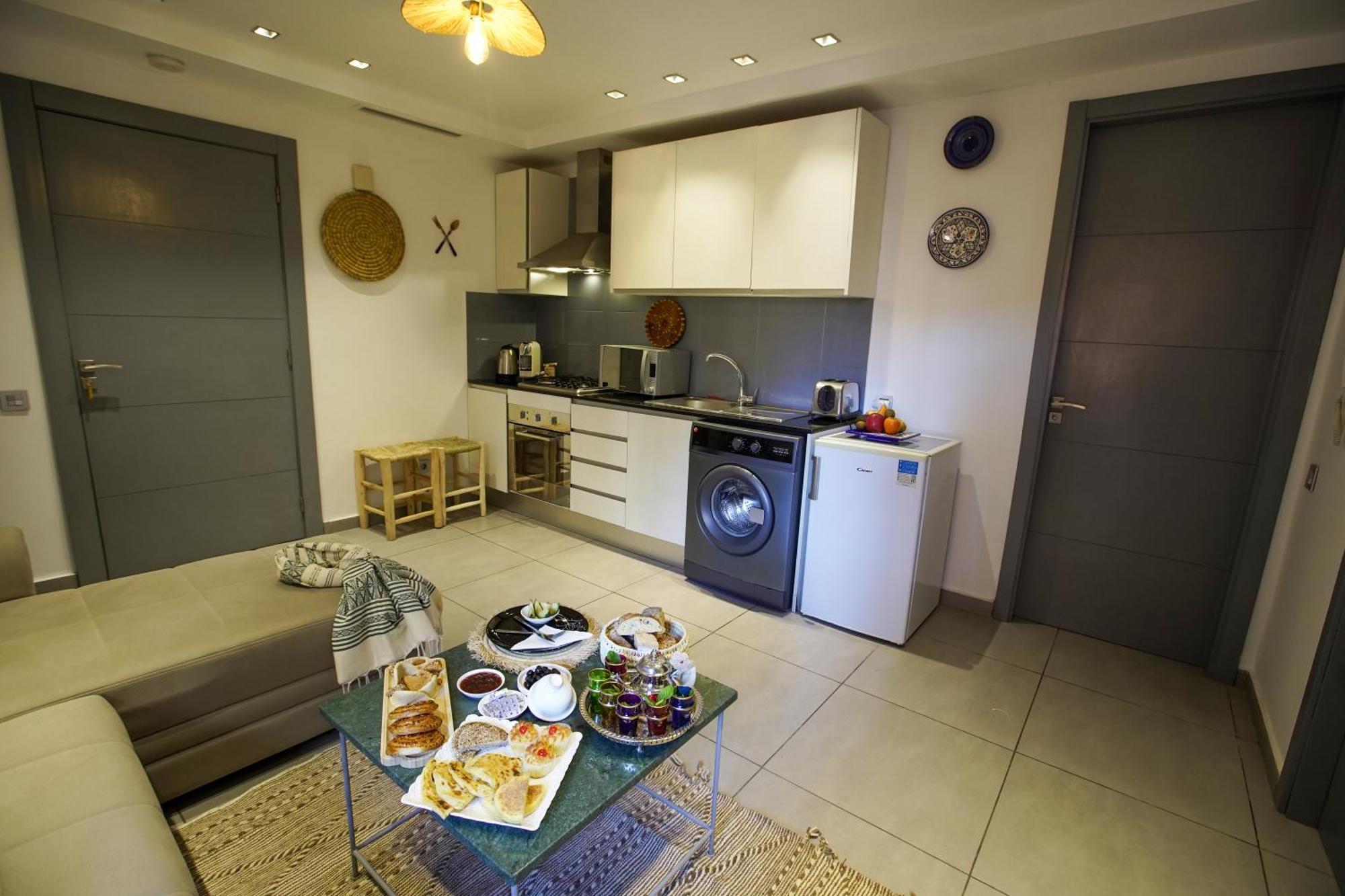 Apartment Lovely 2-bedroom With Ac-netflix-nespreso Marrakesh