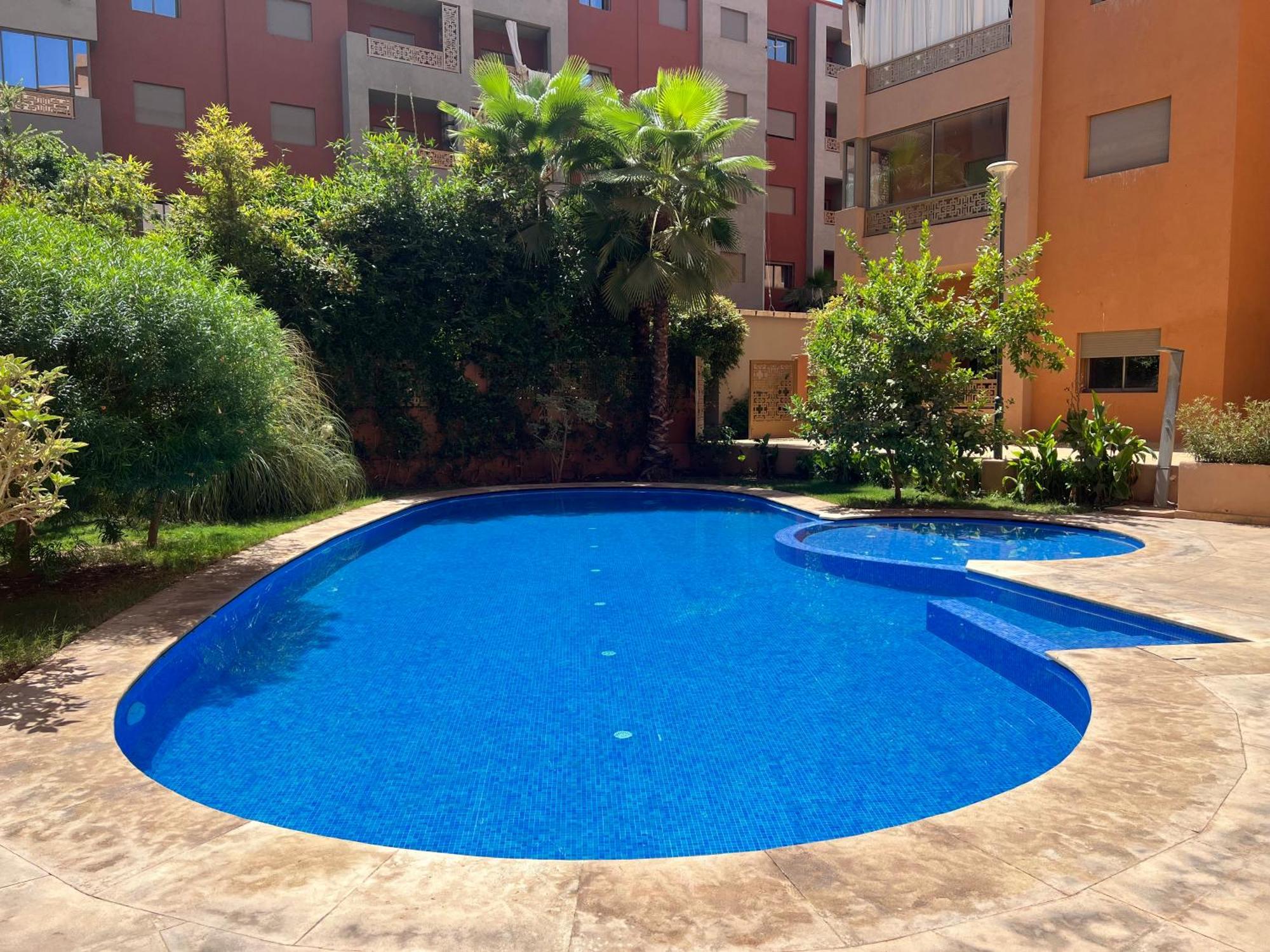 Superbe En Résidence Avec Piscines Appartement Marrakesh