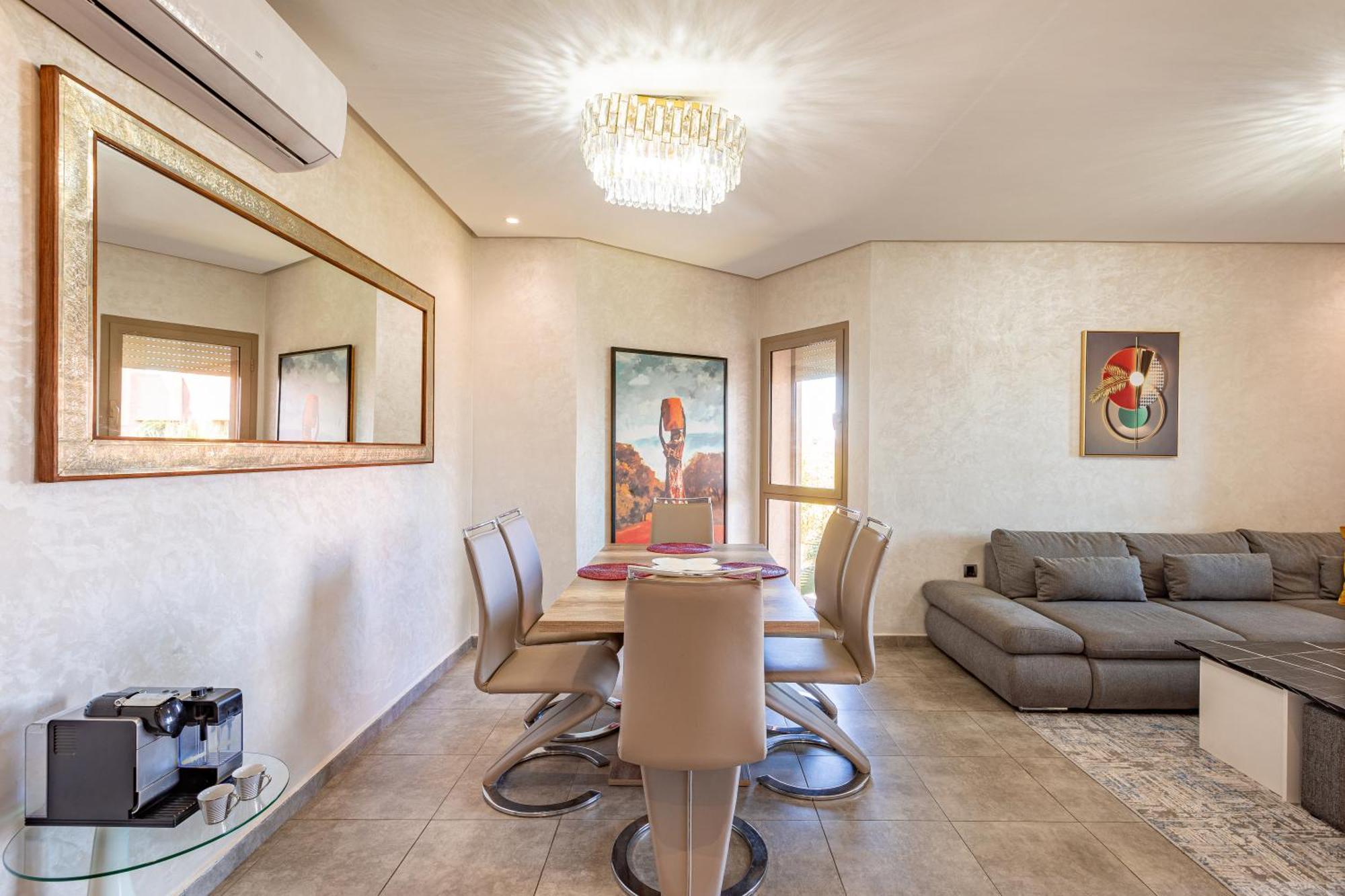 Luxury Living Flat In Prestigia Marrakech