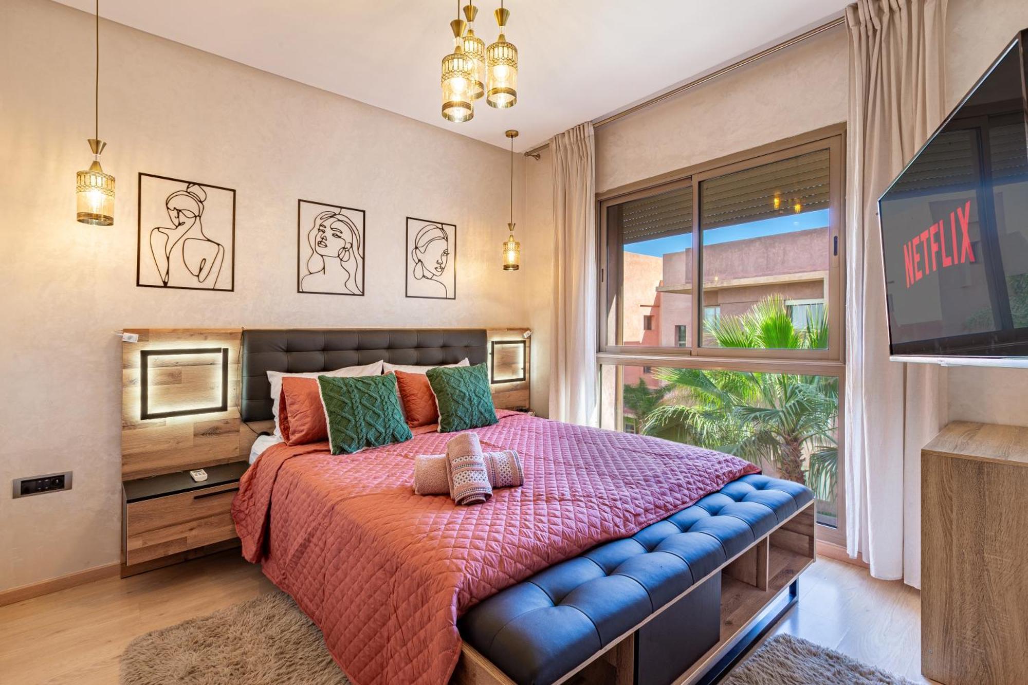 Apartment Luxury Living Flat In Prestigia Marrakech *