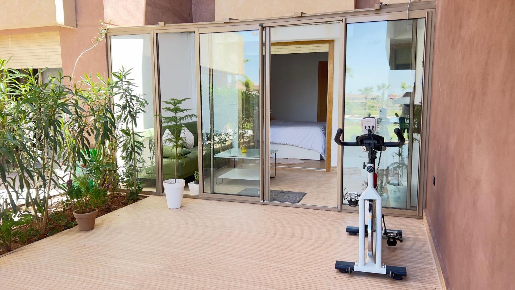 De Luxe Avec Jardin Vue Sur La Piscine Golf Securise 24h Sur 24 A 5 Minutes De L Aeroport Apartamento