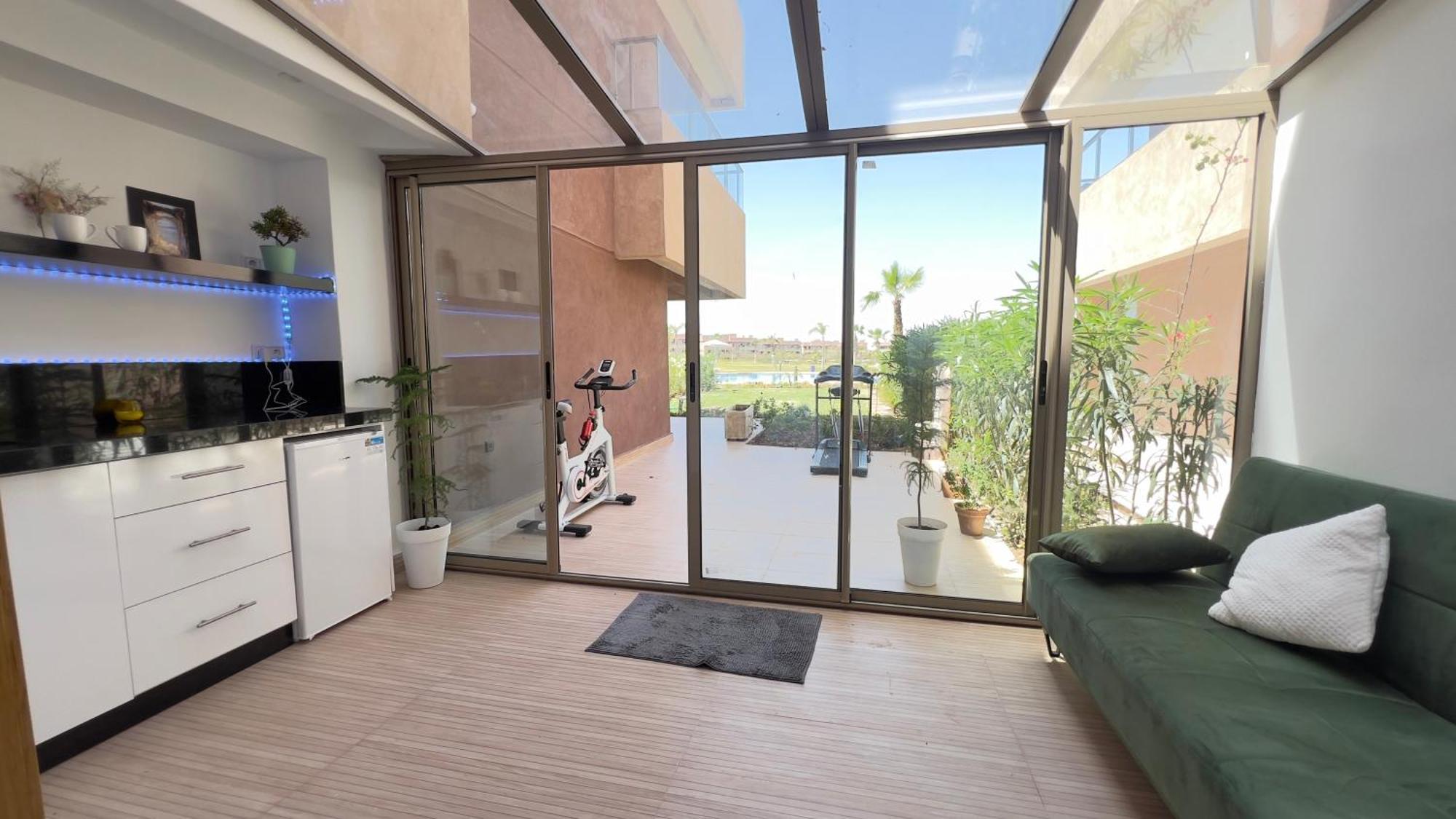De Luxe Avec Jardin Vue Sur La Piscine Golf Securise 24h Sur 24 A 5 Minutes De L Aeroport Marraquexe