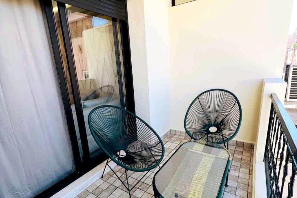 E-appartement De Luxe Centre Gueliz Piscine Parking Fibre Netflix Apartamento