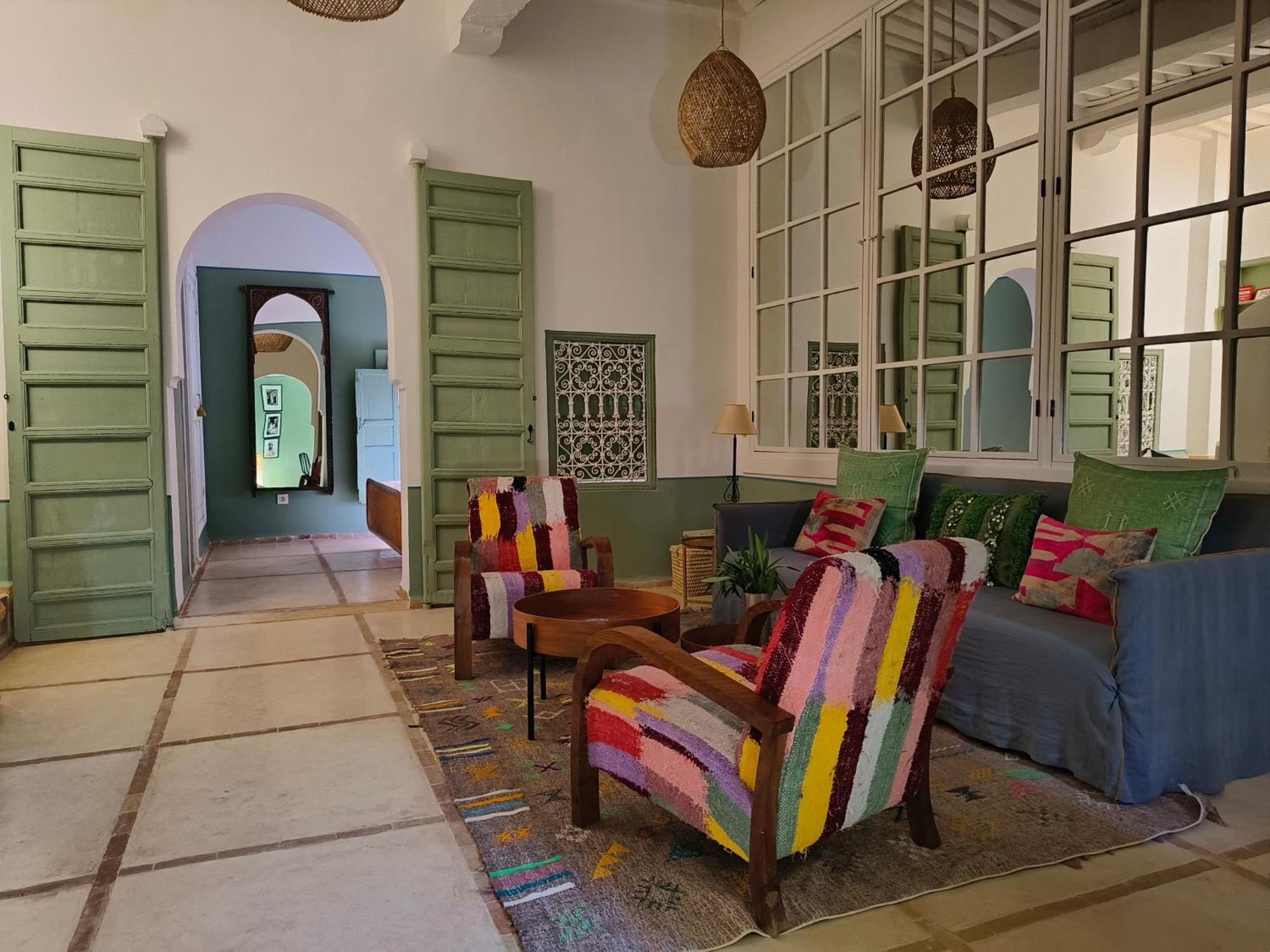 Dar Dabakech, Proche Jemma El Fna, Souk, Centre Medina, Entier De 2 A 6 Personnes Hébergement de vacances Marrakesh