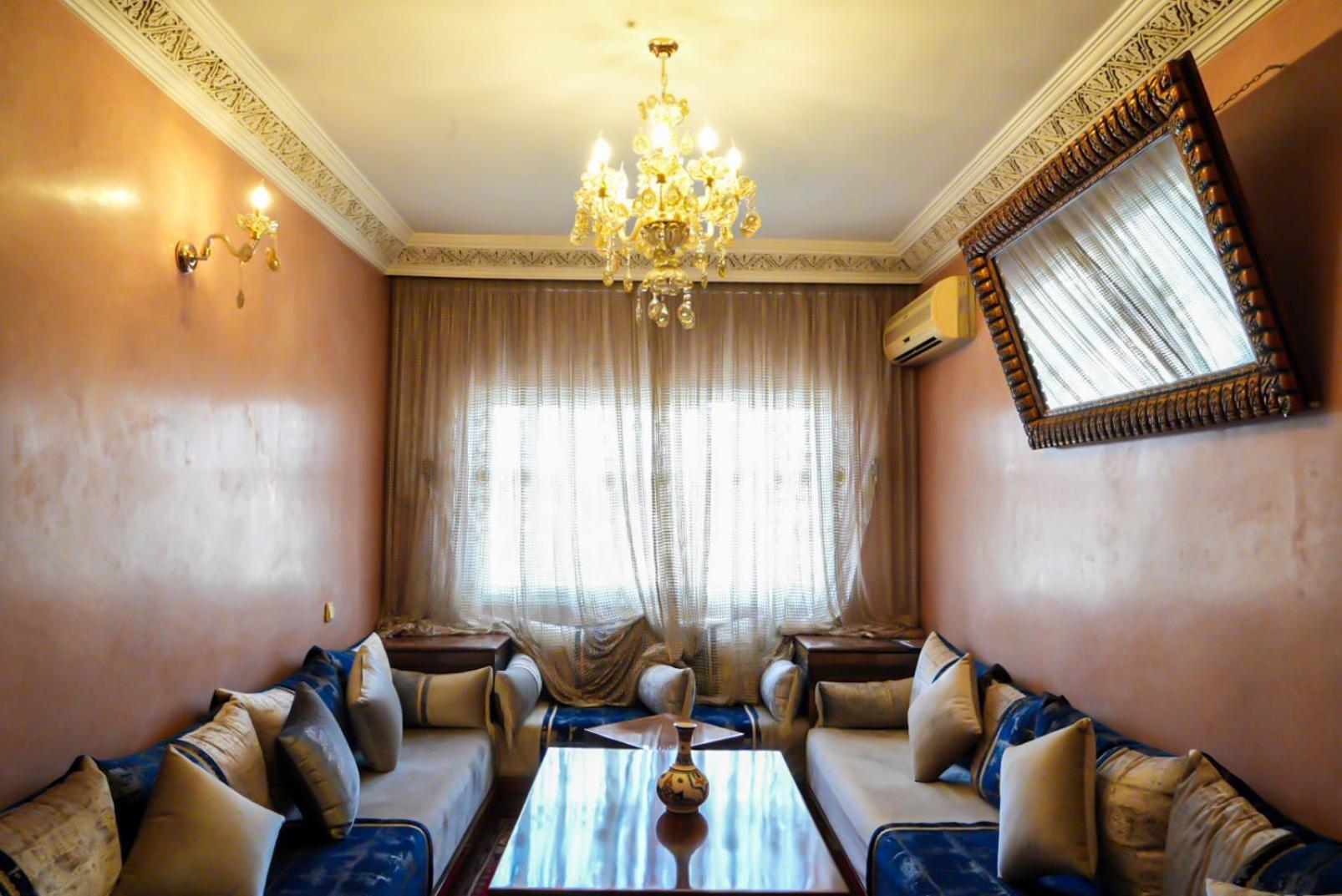 Stylish Moroccan Near Majorelle Garden, Wi-fi, Free Airport Shuttle Apartment Marrakesh