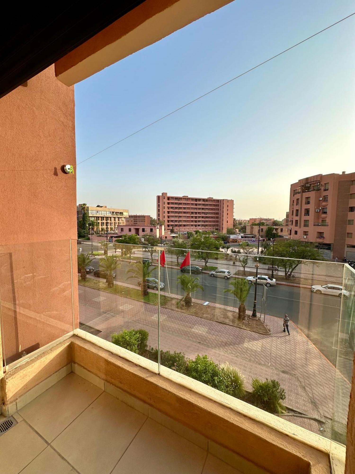 Salon A Avenue Med 6 Centre De Gueliz 10 Apartamento Marraquexe