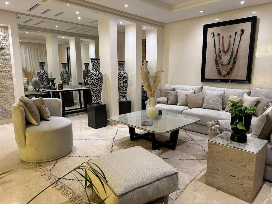 Nacarat 2br Piscine 170 M2 Centre Apartment Marrakesh