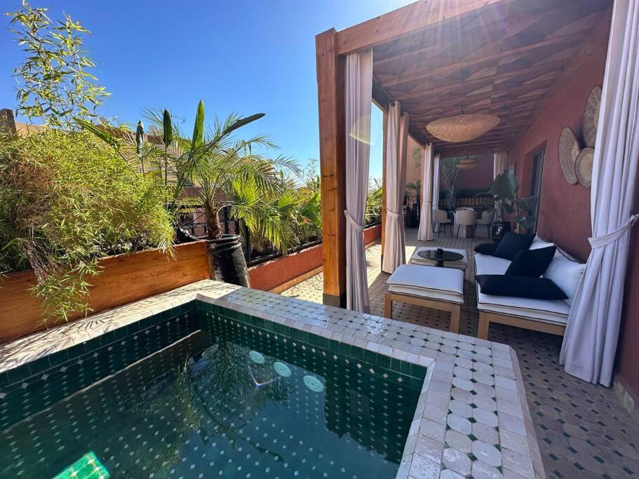 Appartement Roof Terrasse Centre-gueliz Jacuzzi Marrakesh