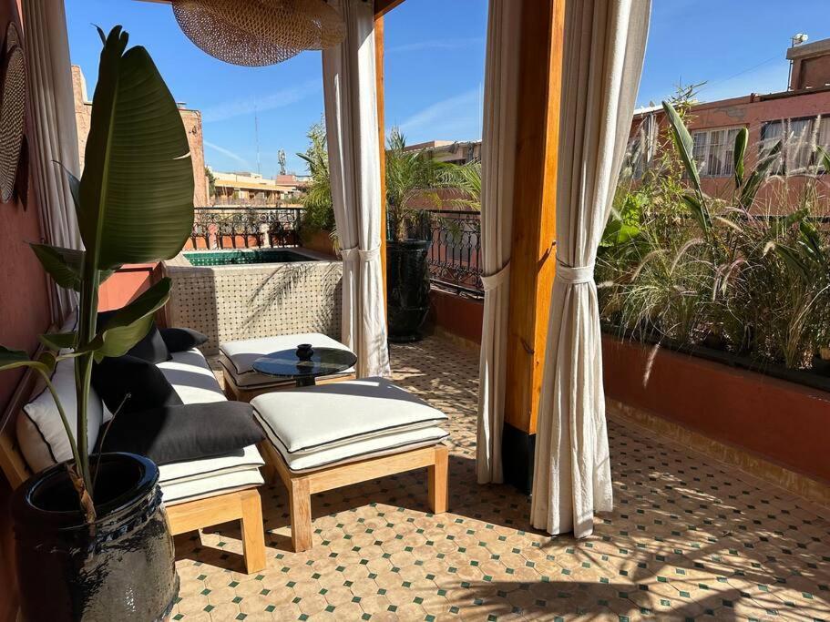 Roof Terrasse Centre-gueliz Jacuzzi * Marrakesh