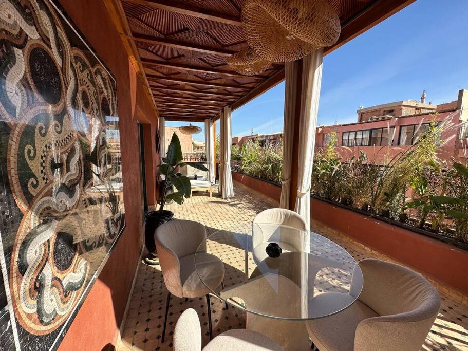 Appartement Roof Terrasse Centre-gueliz Jacuzzi *