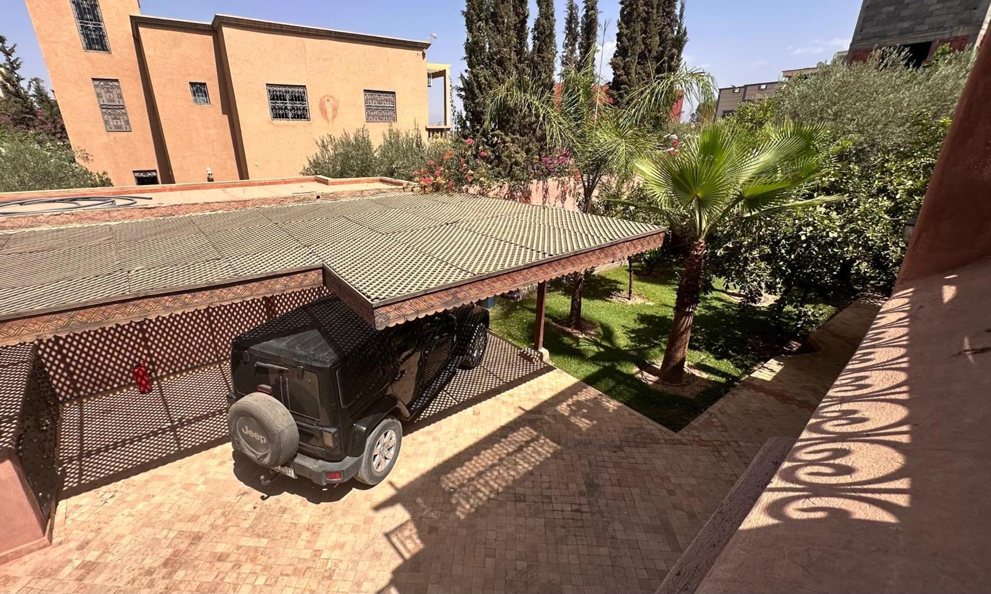 Villa Scil De Luxe 3 Piscine Chauffée Hamam Jacuzzi Extérieur Avec Vue Sur L'atlas 2 Parkings Privé *
