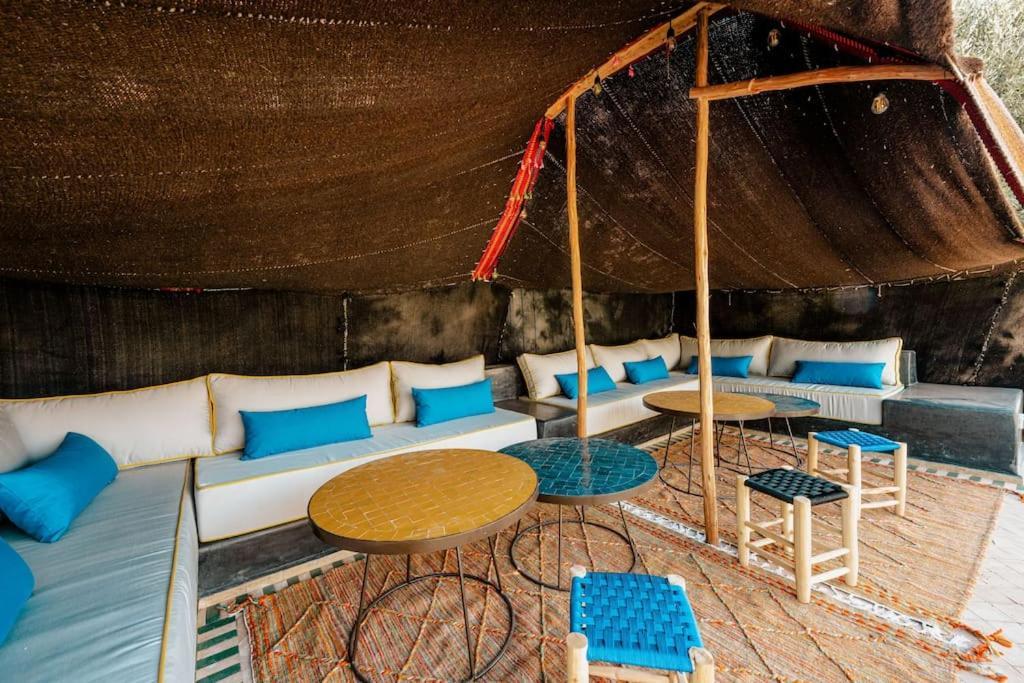 La D'oz Pour 12 Personnes Golf Amelkis Villa Marrakesh