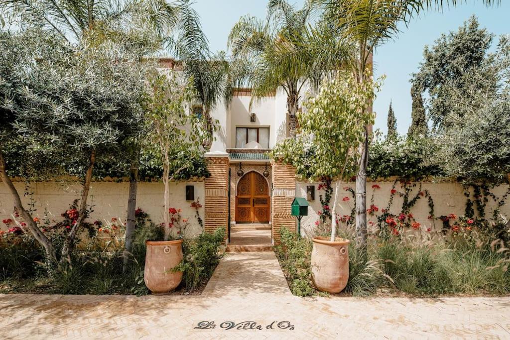 La D'oz Pour 12 Personnes Golf Amelkis Villa Marrakesh