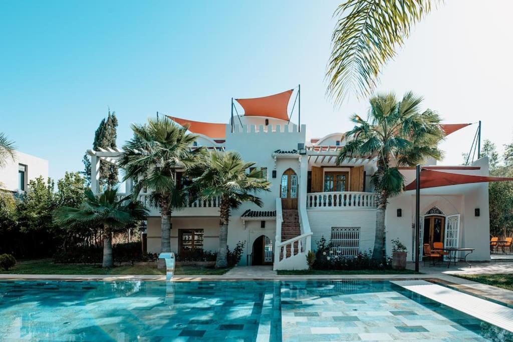 La D'oz Pour 12 Personnes Golf Amelkis Villa Marrakesh