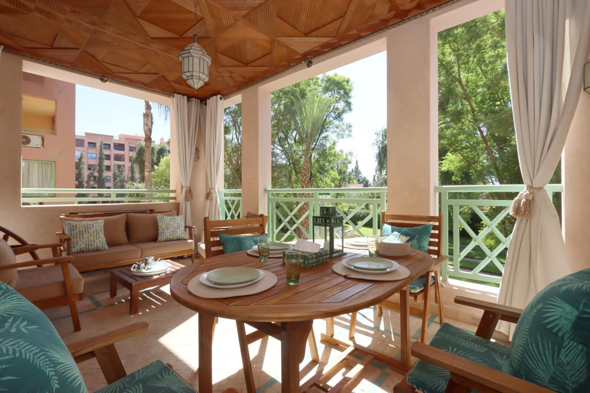 Apartamento Somptueux Jardin & Piscine - Hivernage *