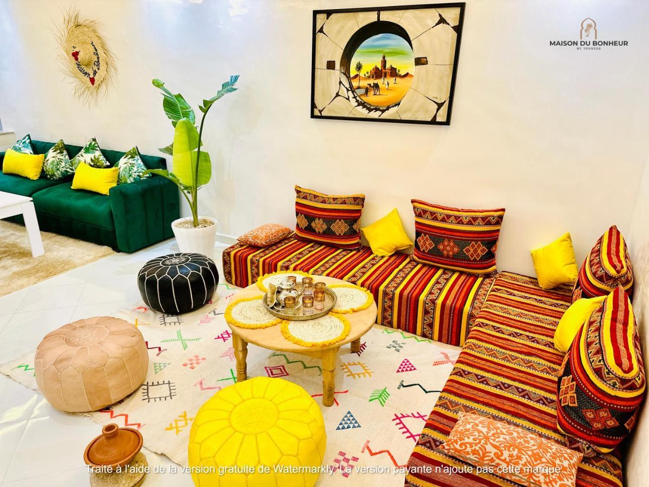 F3 De Luxe A Gueliz - 5 Min De La Gare - Piscine, Wifi, Parking Au Coeur De Marrakech Apartment Marrakesh