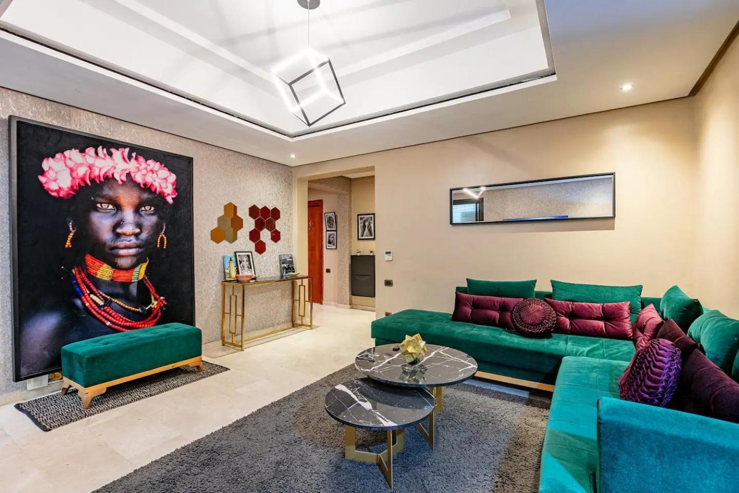 Exclusive Luxury In Gueliz Apartamento