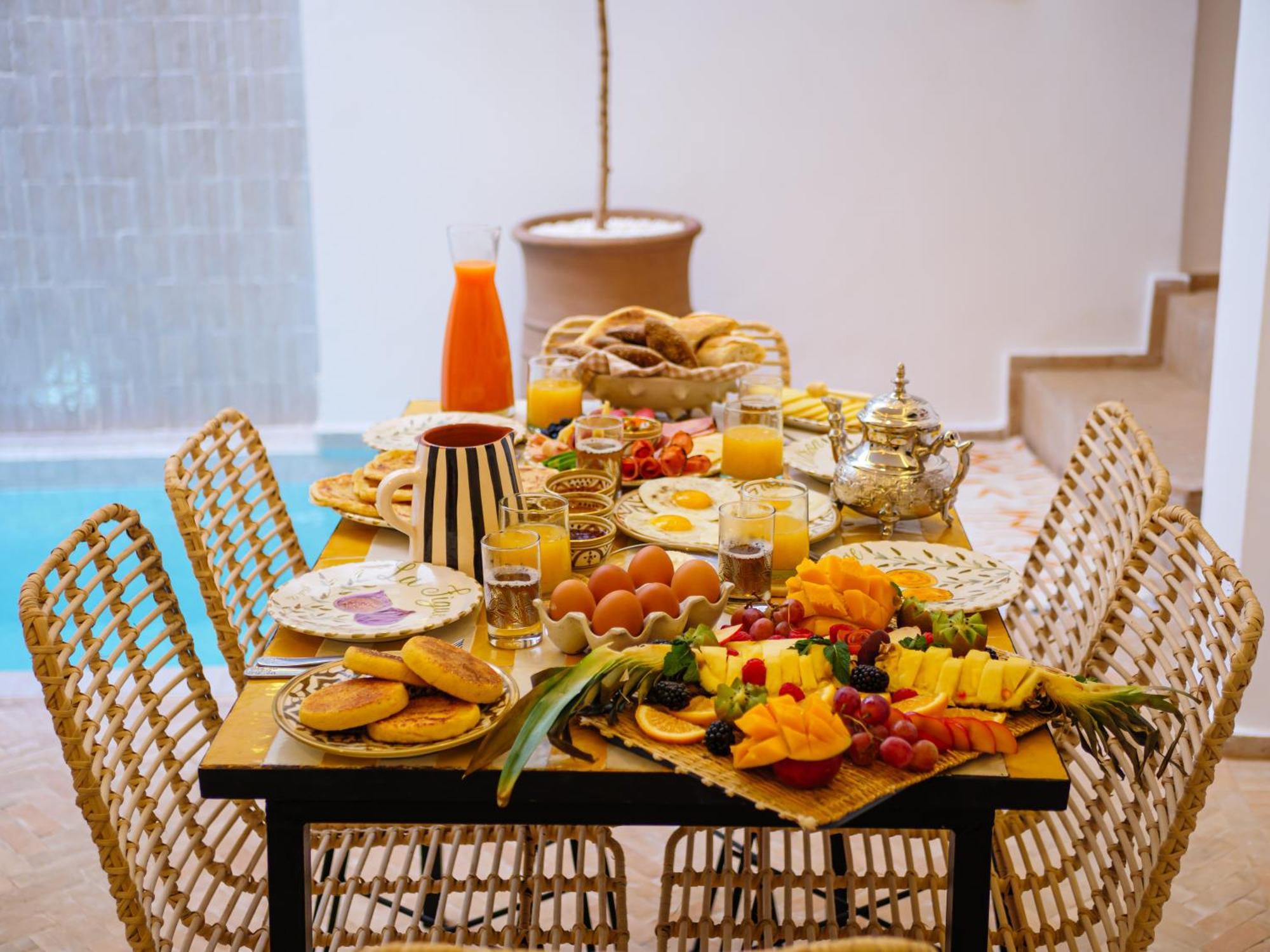 Abati Piscine Privee Avec Petit Dejeuner Et Terrasse Riad Marrakesh