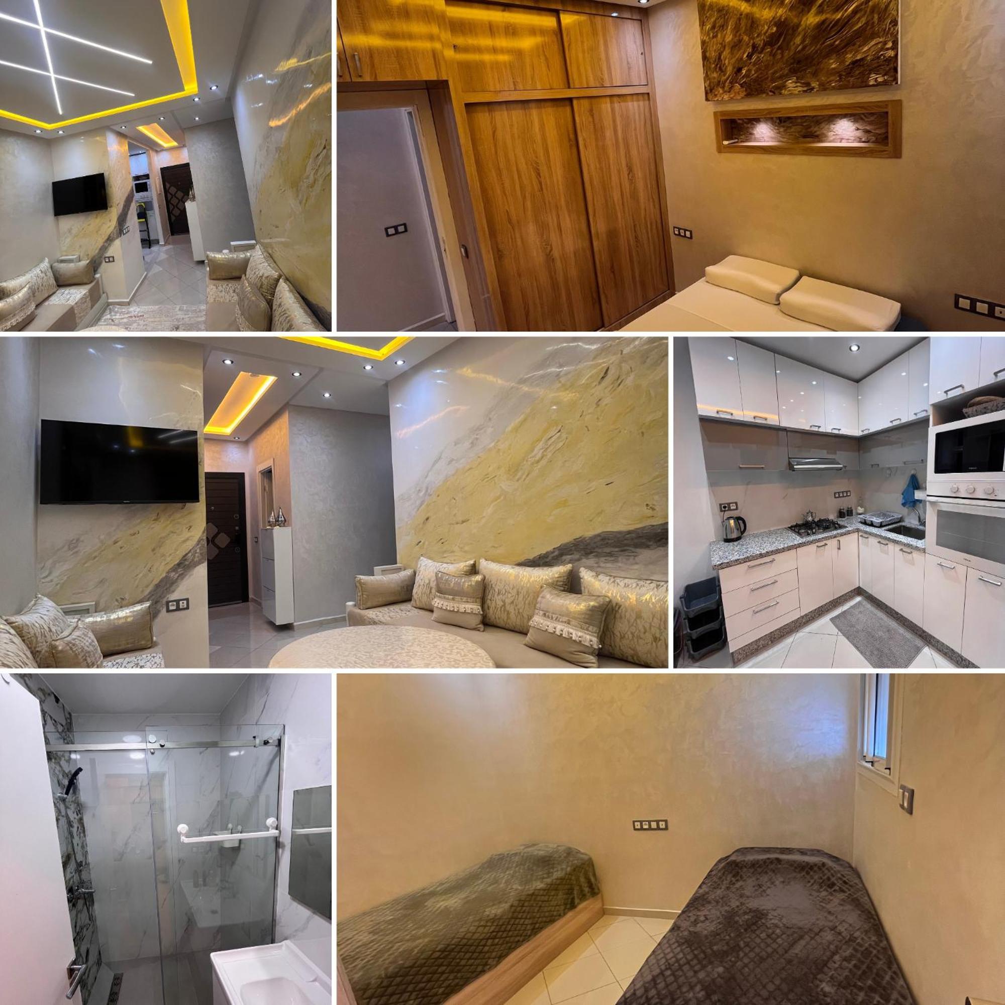 Apartment Renove Avec Style Et Parking Surveille Marrakesh